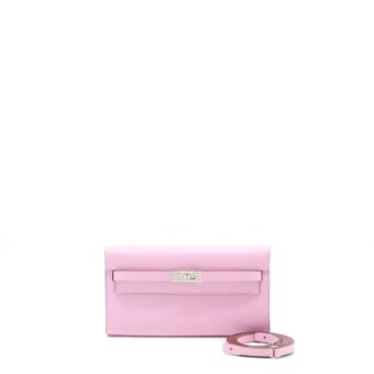 Hermes Kelly To Go Epsom X9 Mauve Sylvestre SHW Stamp U