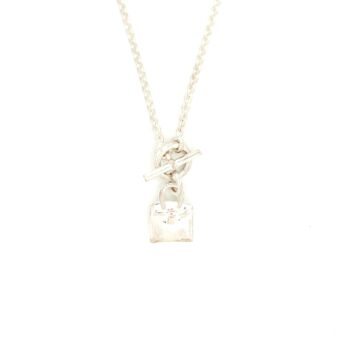 Hermes Birkin Amulette Pendant Sterling silver