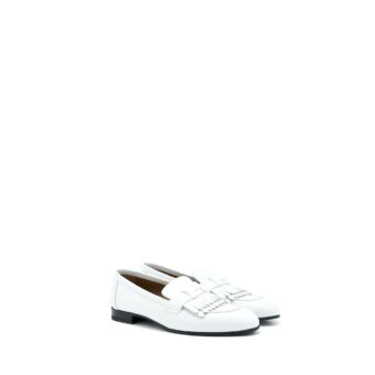 Hermes Size 37 Royal Loafer Blanc