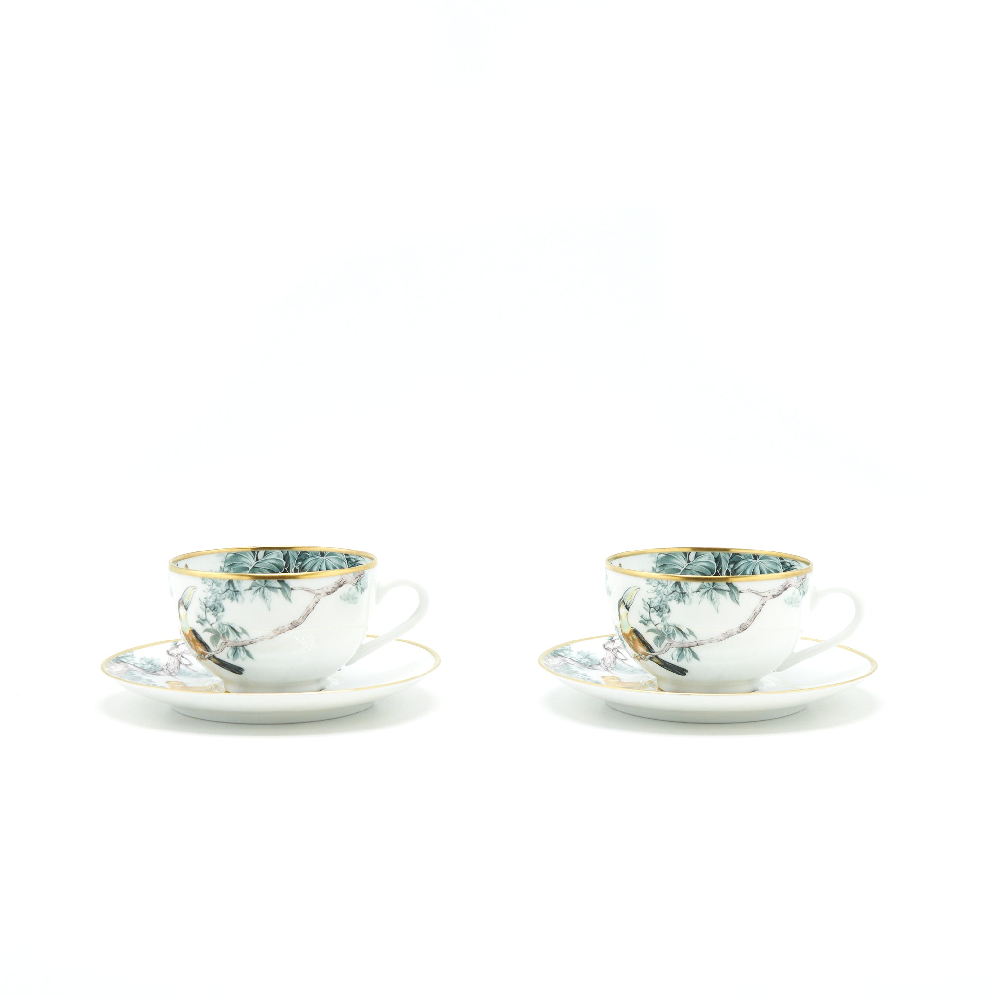 Hermes carnet d'equateur tea cup and saucer