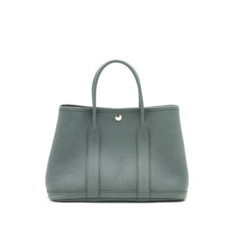 Hermes Garden Party 30 Vert Amande SHW Stamp Y