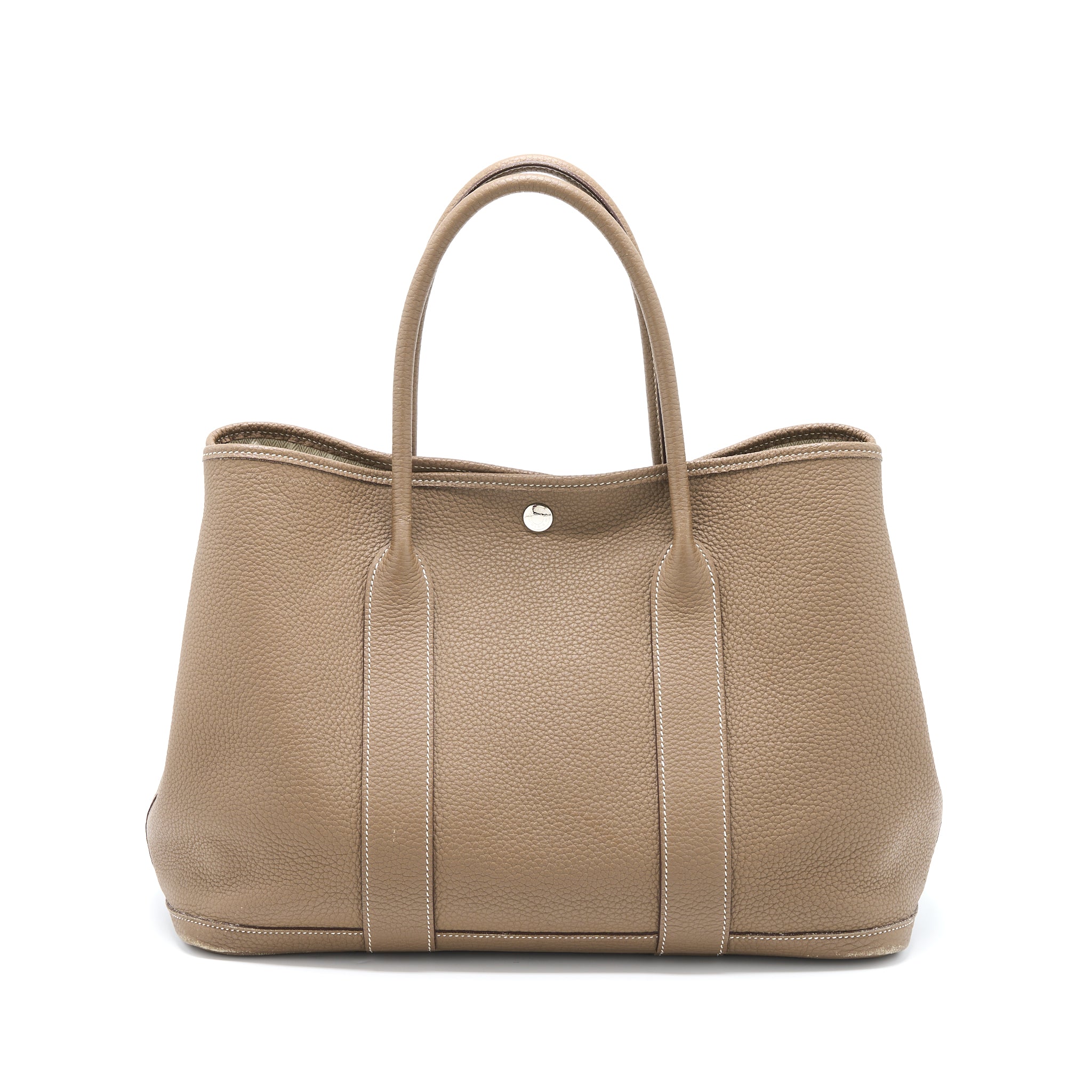Hermes Garden Party 36 Negonda Etoupe SHW Stamp C
