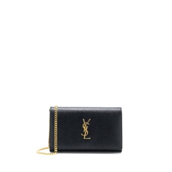 Saint Laurent / YSL Kate Bag Grained Calfskin Black GHW