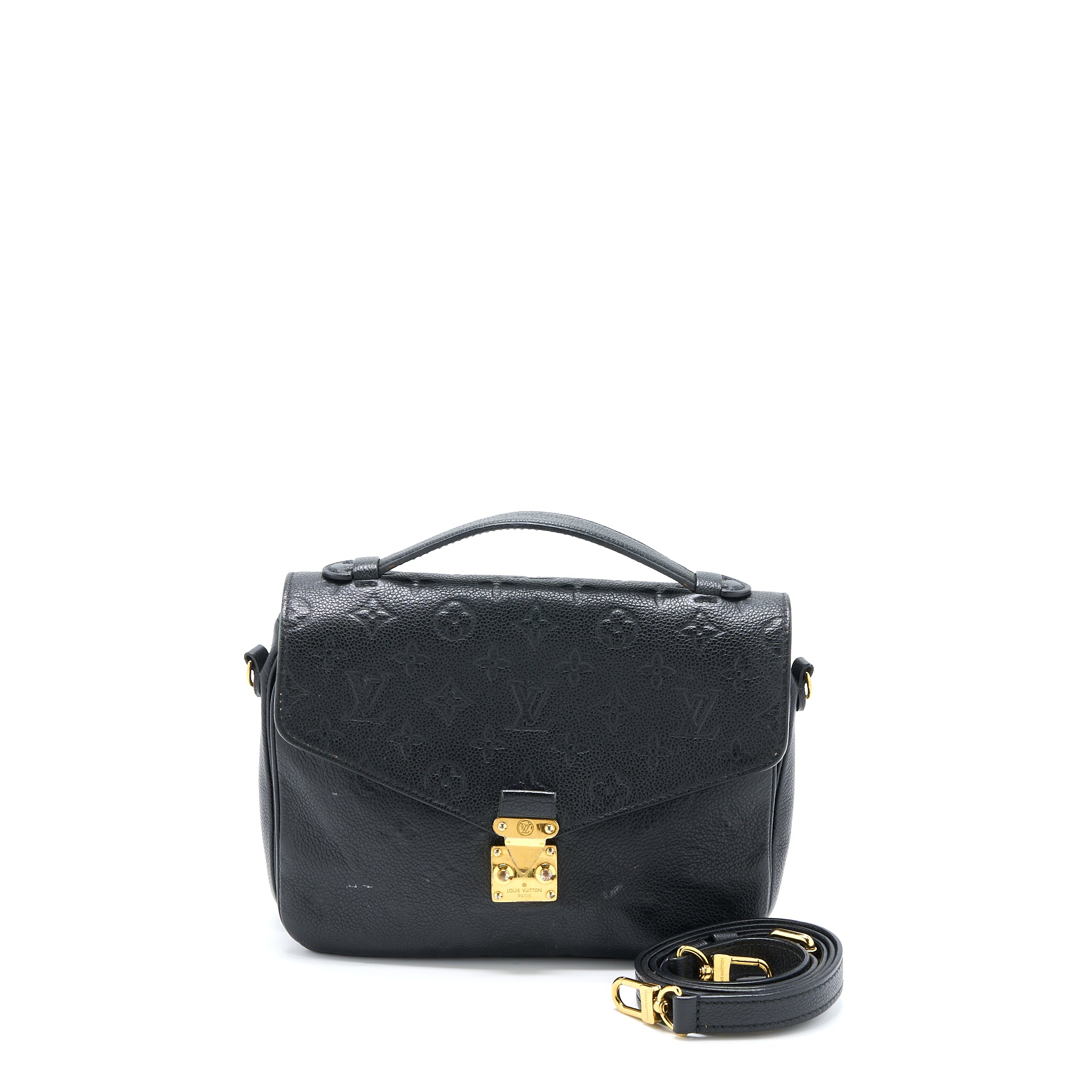 Louis Vuitton Pochette Métis Monogram Empreinte Black GHW