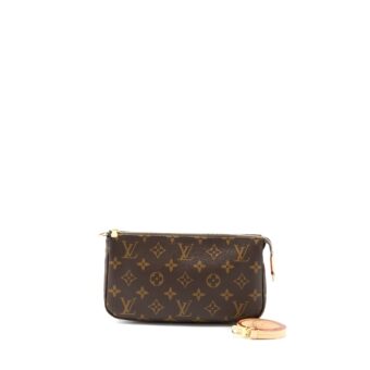 Louis Vuitton Pochette Accessories Monogram Canvas GHW (New Version)