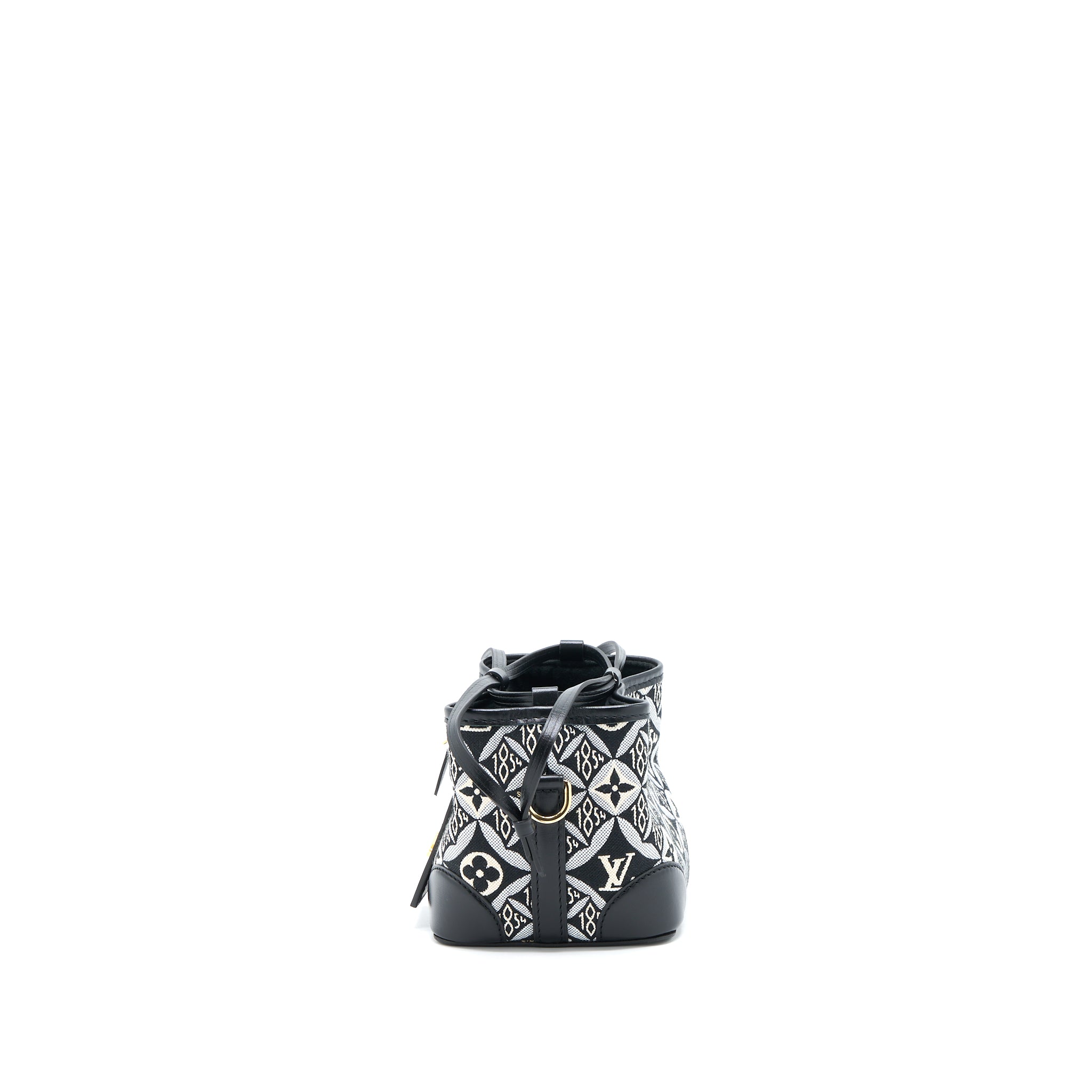 Louis Vuitton Since 1854 Noe Purse Canvas/Leather Black/Multicolour GHW - Image 3