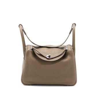 Hermes Lindy 30 Clemence Etoupe SHW Stamp Y