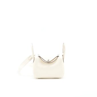 Hermes Mini Lindy Clemence Nata SHW Stamp Z