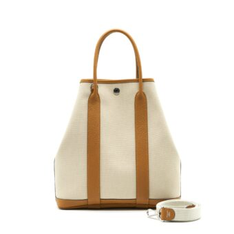 Hermes Garden File 28 Bag Beton/ Ocre