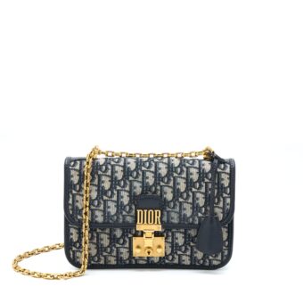 Dior Addict Crossbody Bag Dior Oblique Jacquard GHW
