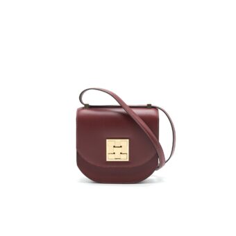 Hermes Masaique 24 Mini Bag Veau Monsieur 55 Rouge H SHW