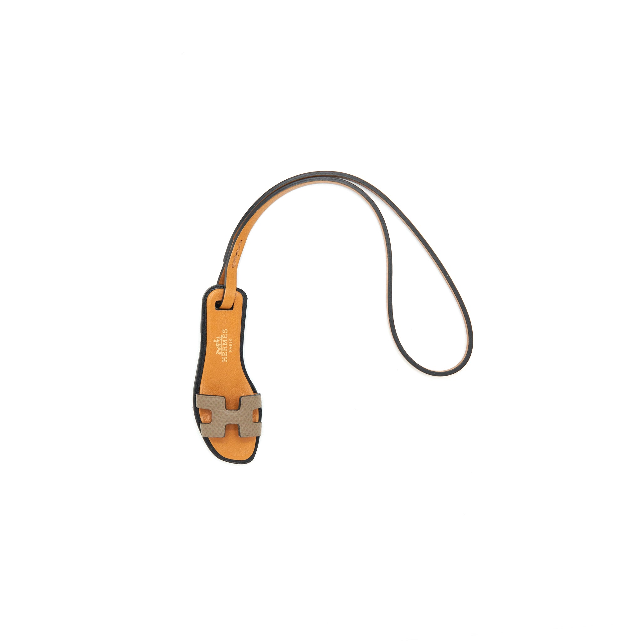 Hermes Oran Nano Charm Etoupe