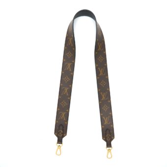 Louis Vuitton Bandouliere Strap Black GHW