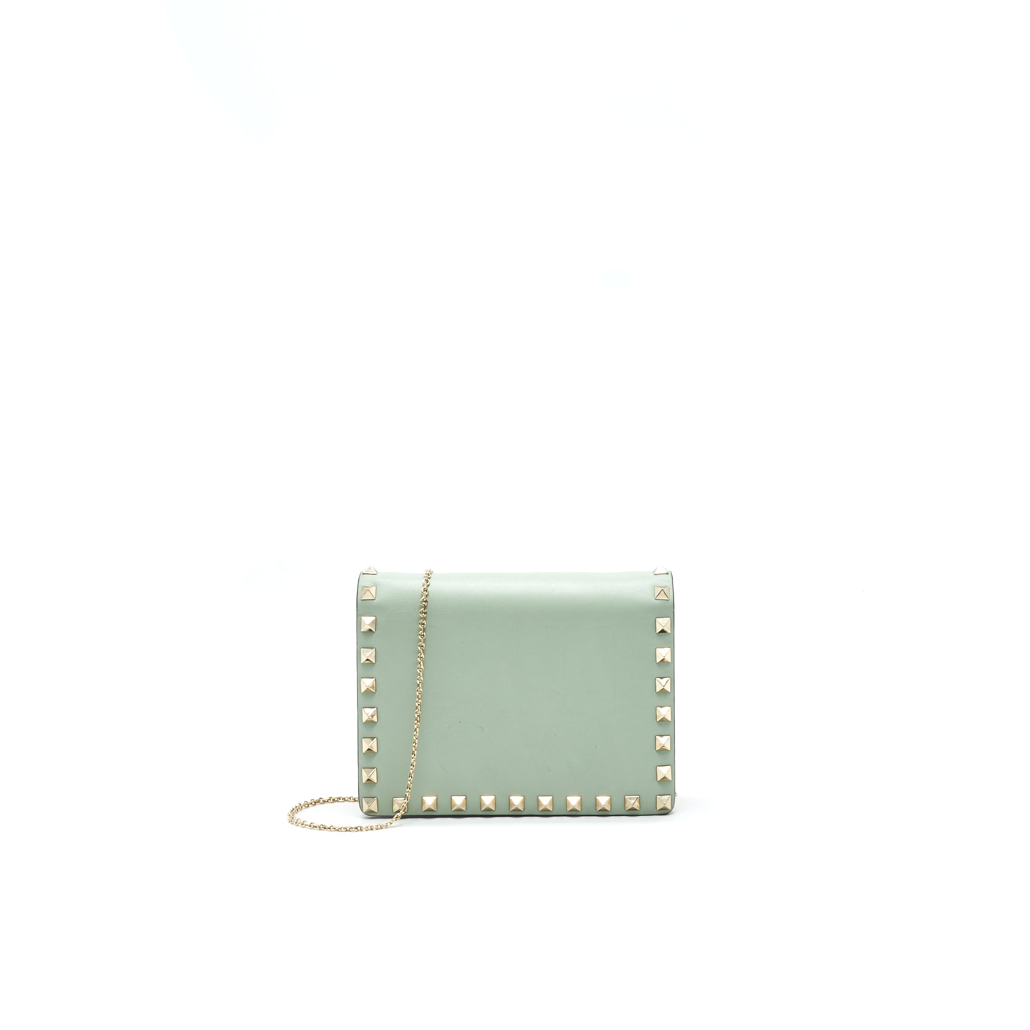 VALENTINO ROCKSTUD CHAIN POUCH MULTICOLORED