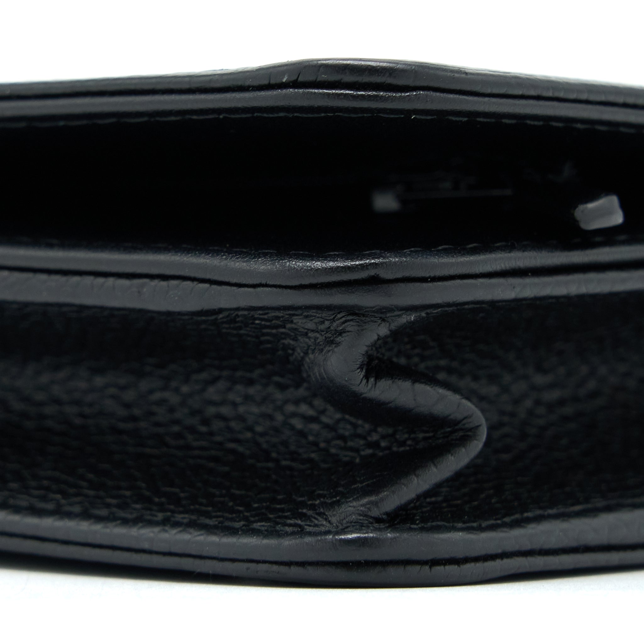 Chanel Boy Wallet On Chain Caviar Black LGHW - Image 8