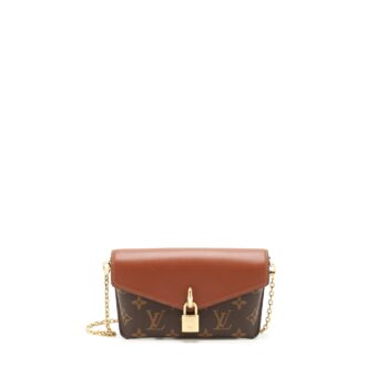 Louis Vuitton Padlock On Strap Monogram Caramel GHW