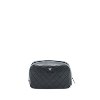 Chanel Camera Clutch Lambskin Black SHW