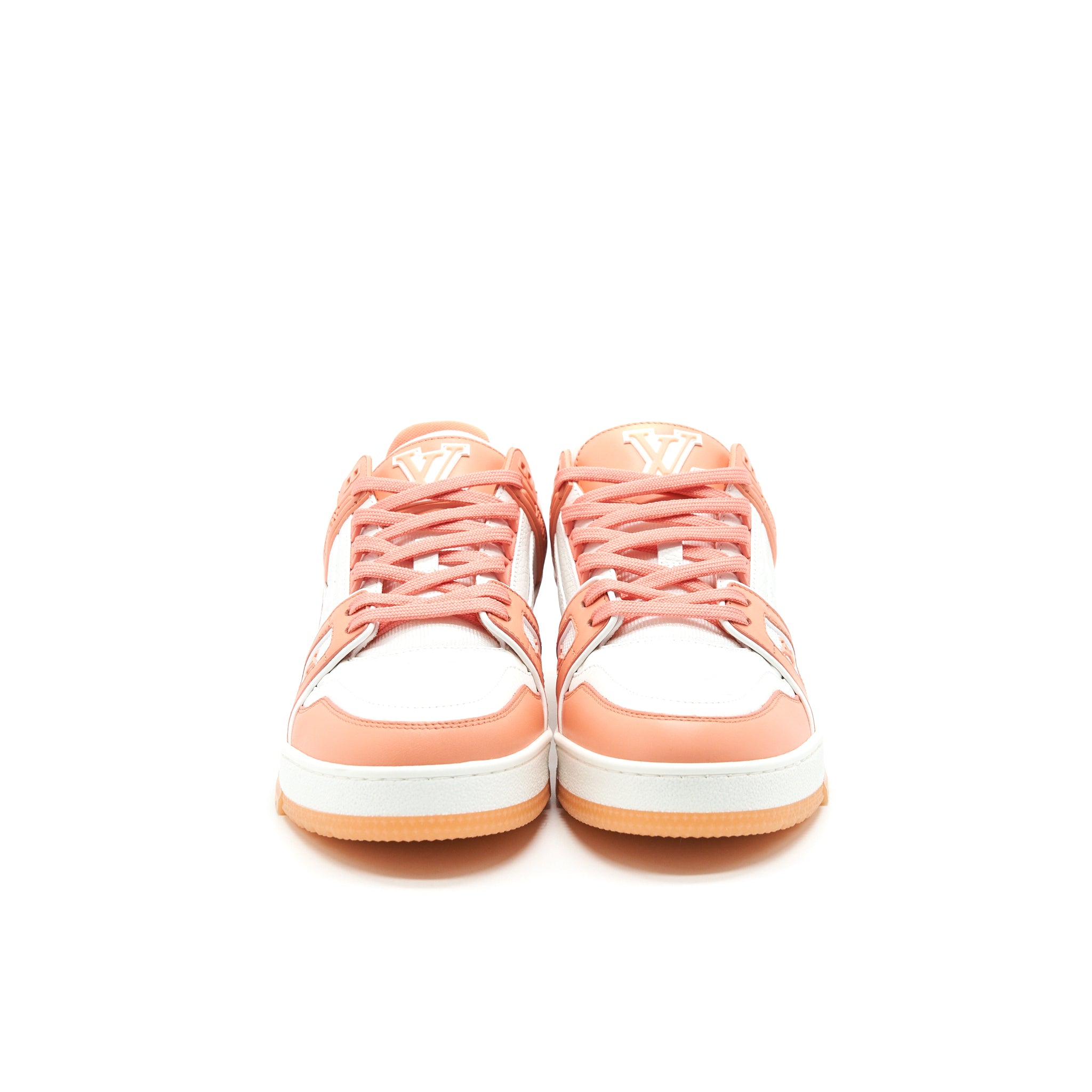Louis Vuitton Size 6 Neon LV Trainer Sneakers - Image 2