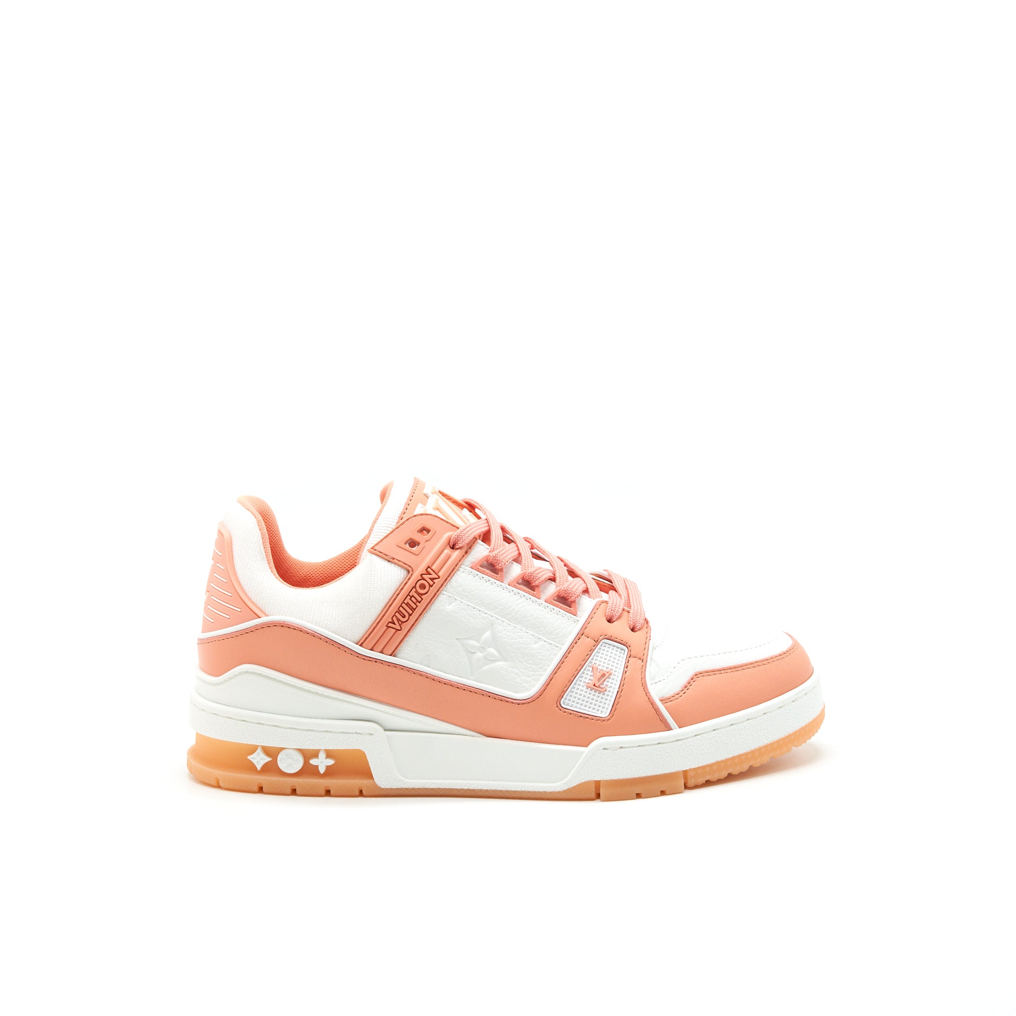 Louis Vuitton Size 6 Neon LV Trainer Sneakers - Image 4