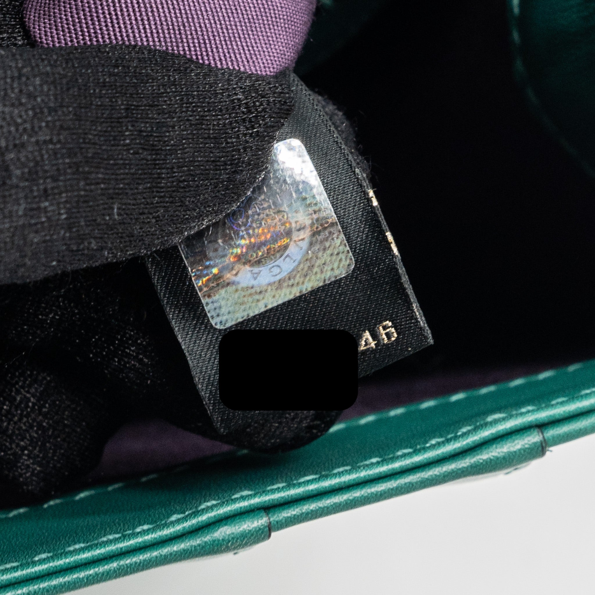 Bvlgari Serpenti Forever Chain Bag Calfskin Green LGHW - Image 18