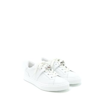 Hermes Size 37 Femme Day Sneaker White SHW
