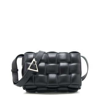 Bottega Veneta Padded Cassette Black SHW