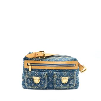 Louis Vuitton Vintage Baggy Bag Monogram Denim GHW