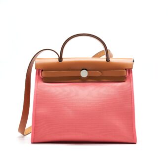 Hermes Herbag31 Rose Azalee Stamp A