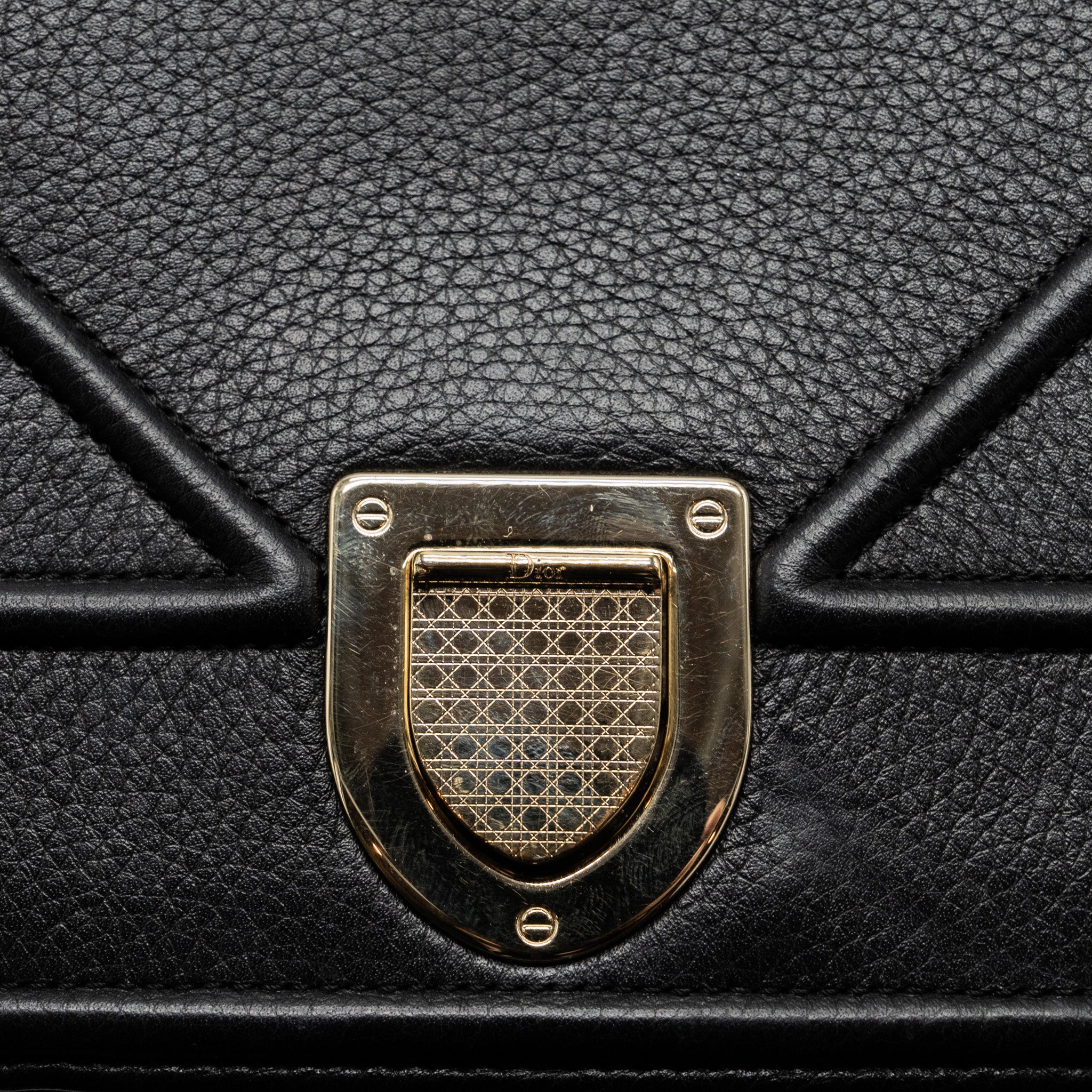 Dior Diorama Bag Calfskin Black LGHW - Image 8