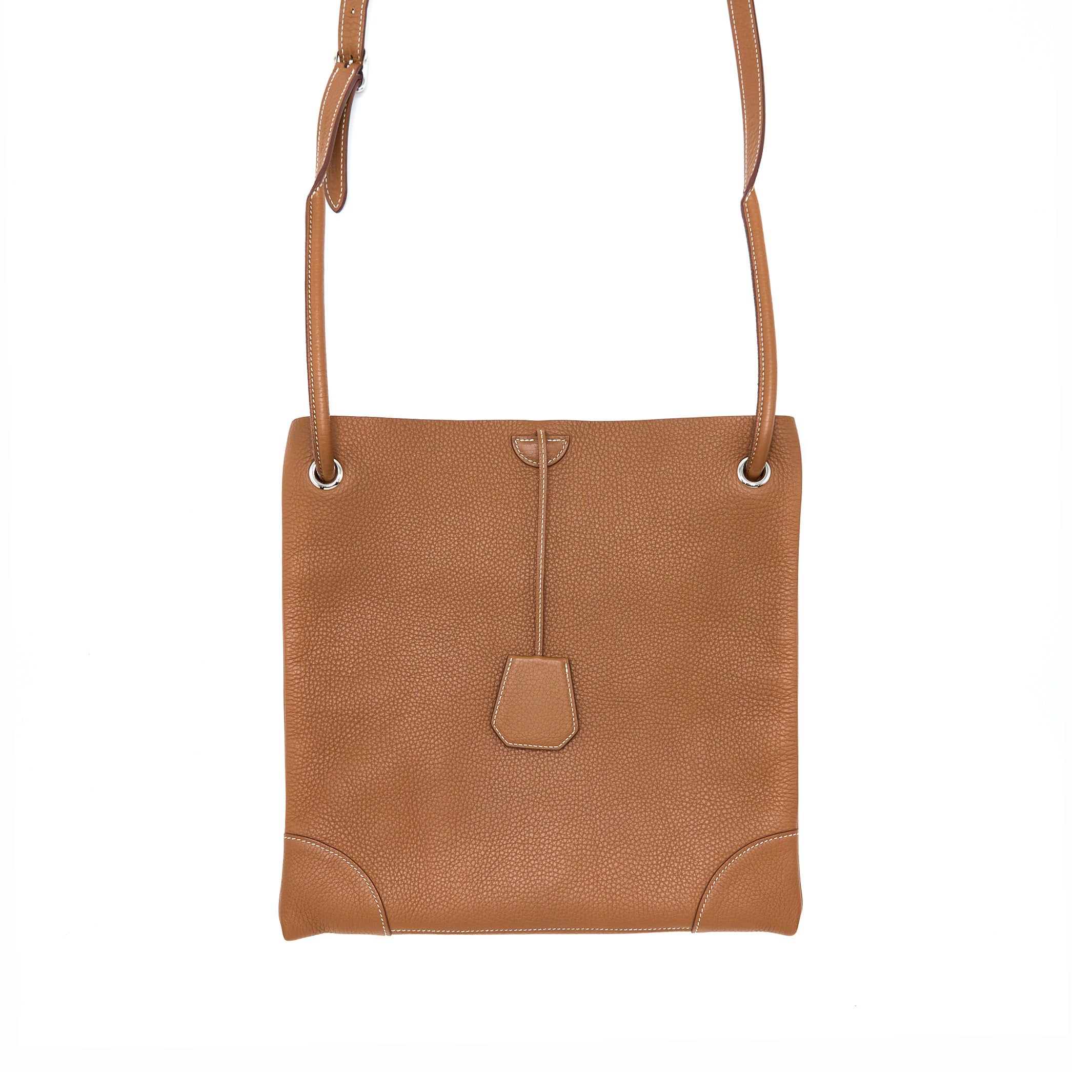 Hermes Silkcity 33 Clemence Gold SHW Stamp Y - Image 2