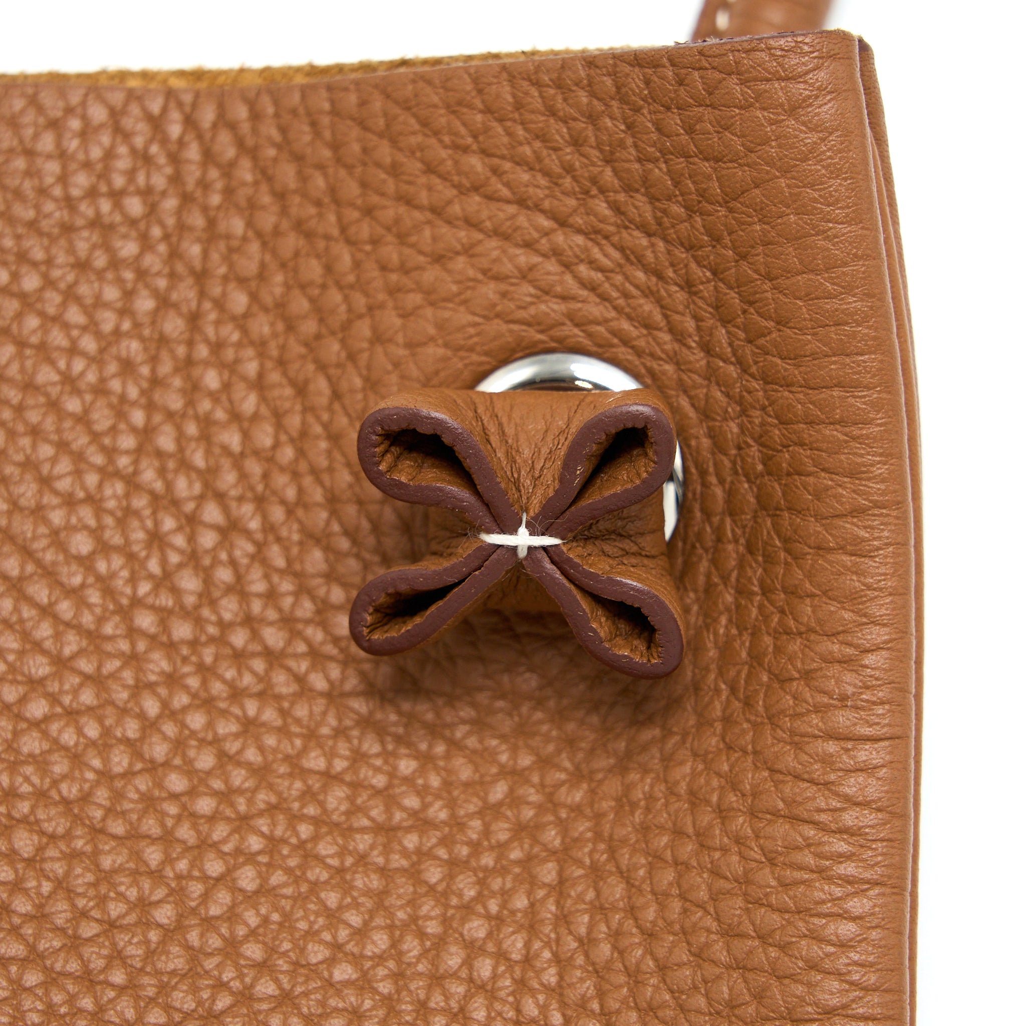 Hermes Silkcity 33 Clemence Gold SHW Stamp Y - Image 4
