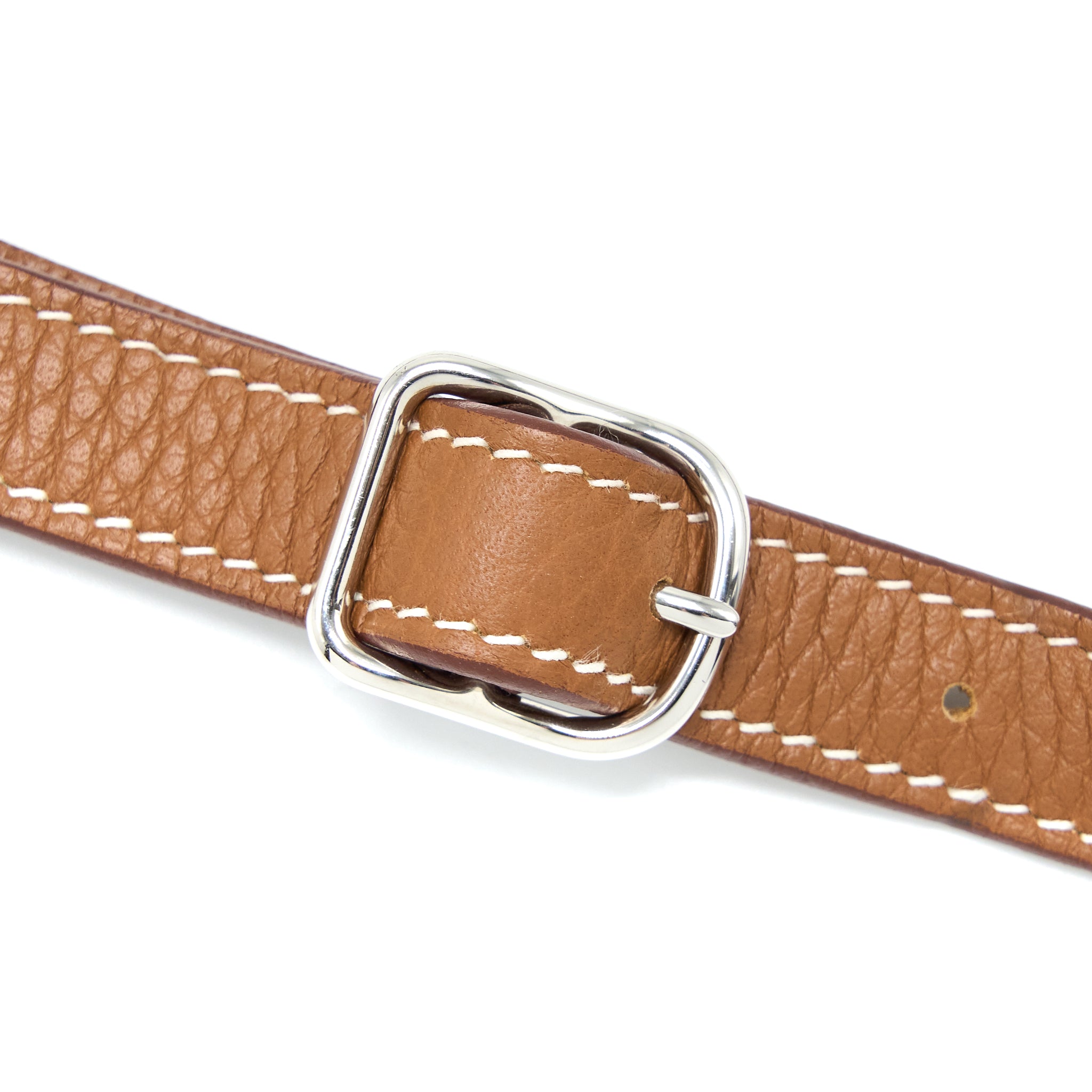 Hermes Silkcity 33 Clemence Gold SHW Stamp Y - Image 9