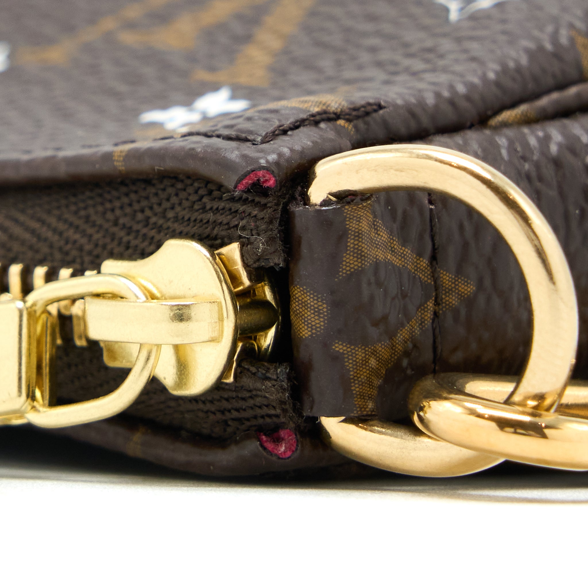 Louis Vuitton 2019 Limited Mini Pochette Accessories Monogram Canvas GHW - Image 5