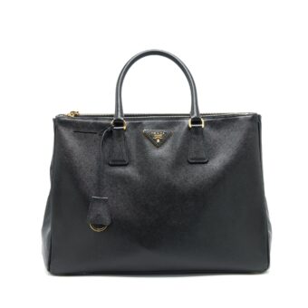 Prada Saffiano Tote Large in Black