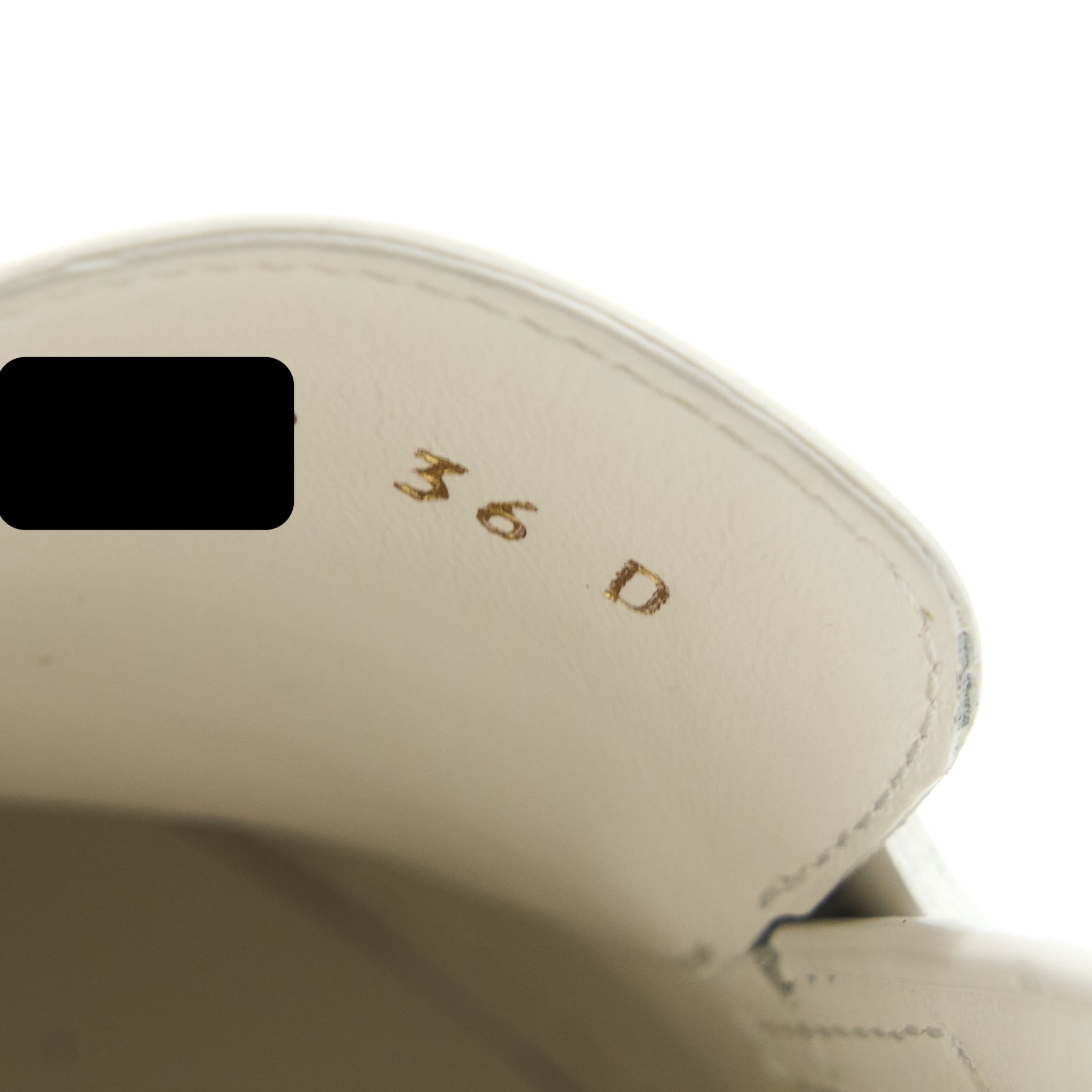 Christian Dior Size 36 Code Loafer Brushed Calfskin White SHW - Image 7