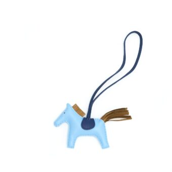 HERMES RODEO PM LIGHT BLUE/DARK BLUE/SESAME