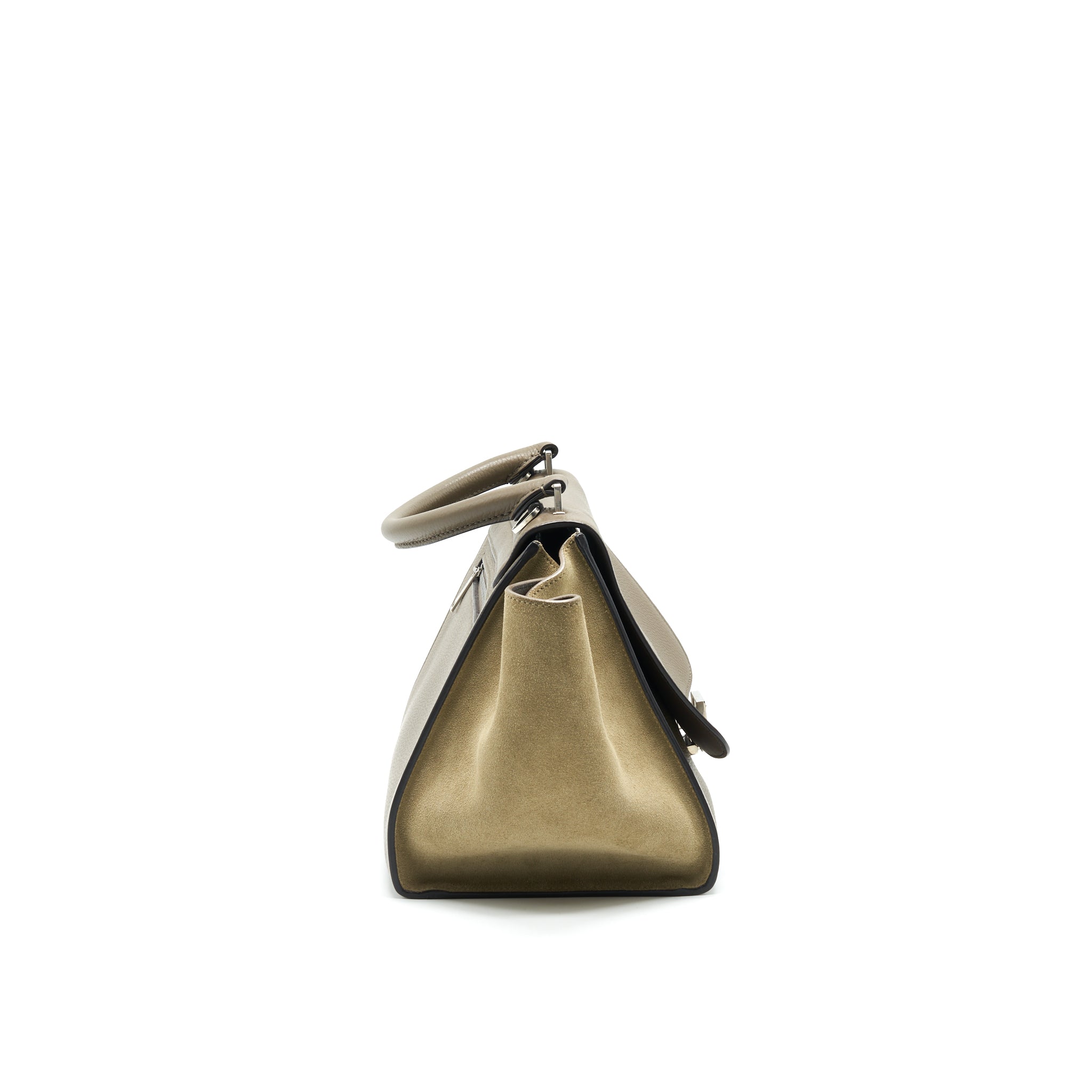 CELINE SMALL TRAPEZE BAG LIGHT GREY SHW - Image 3