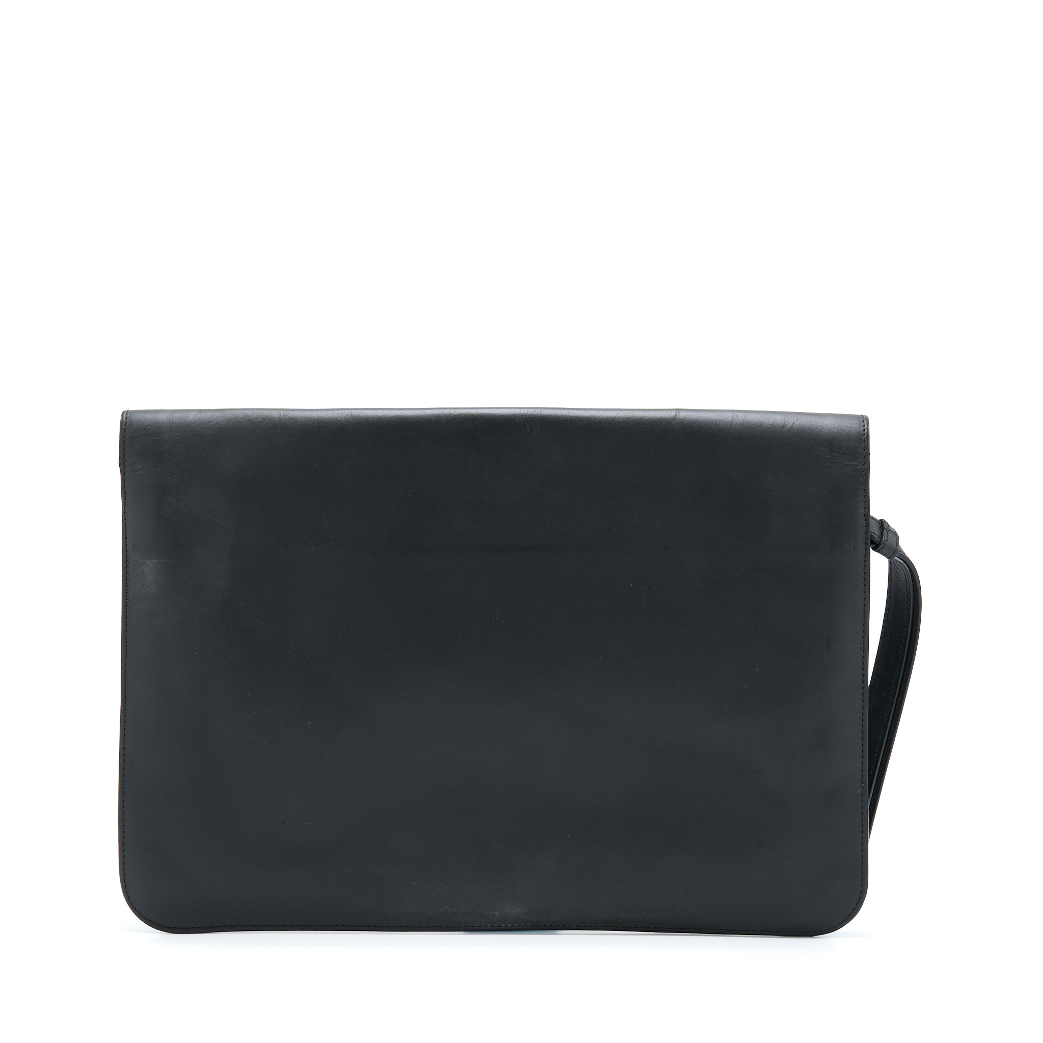 Bottega Veneta Men’s Pouch Intrecciate Black With Black Hardware - Image 2