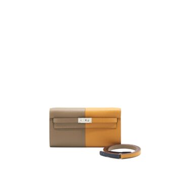 Hermes Kelly To Go Sesame/Etoupe SHW Stamp Z