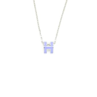 Hermes Mini Pop H Pendant Laiton Palladium SHW