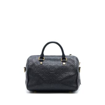 Louis Vuitton Speedy 25 Monogram Empreinte Black GHW