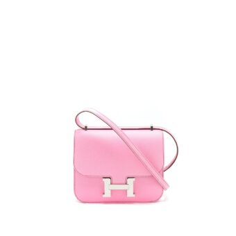 Hermes Mini Constance 5P Bubblegum Pink Epsom SHW Stamp Y