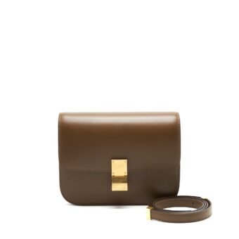 Celine Medium Classic Box Bag Camel GHW