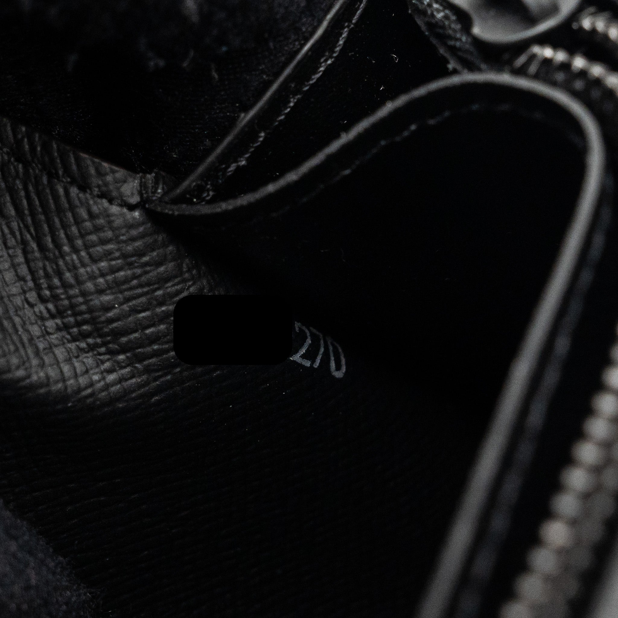 Louis Vuitton x Nigo Brazza Long Wallet Limited Edition Giant Damier Ebene Coated Canvas Black Hardware - Image 6