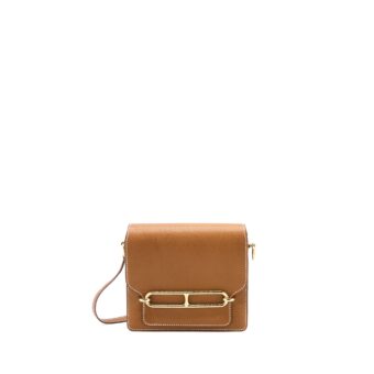 Hermes Mini Roulis Barenia Faubourg 34 Fauve GHW Stamp Y