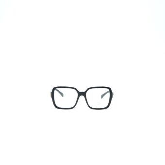 Chanel Square Glasses Frame Black