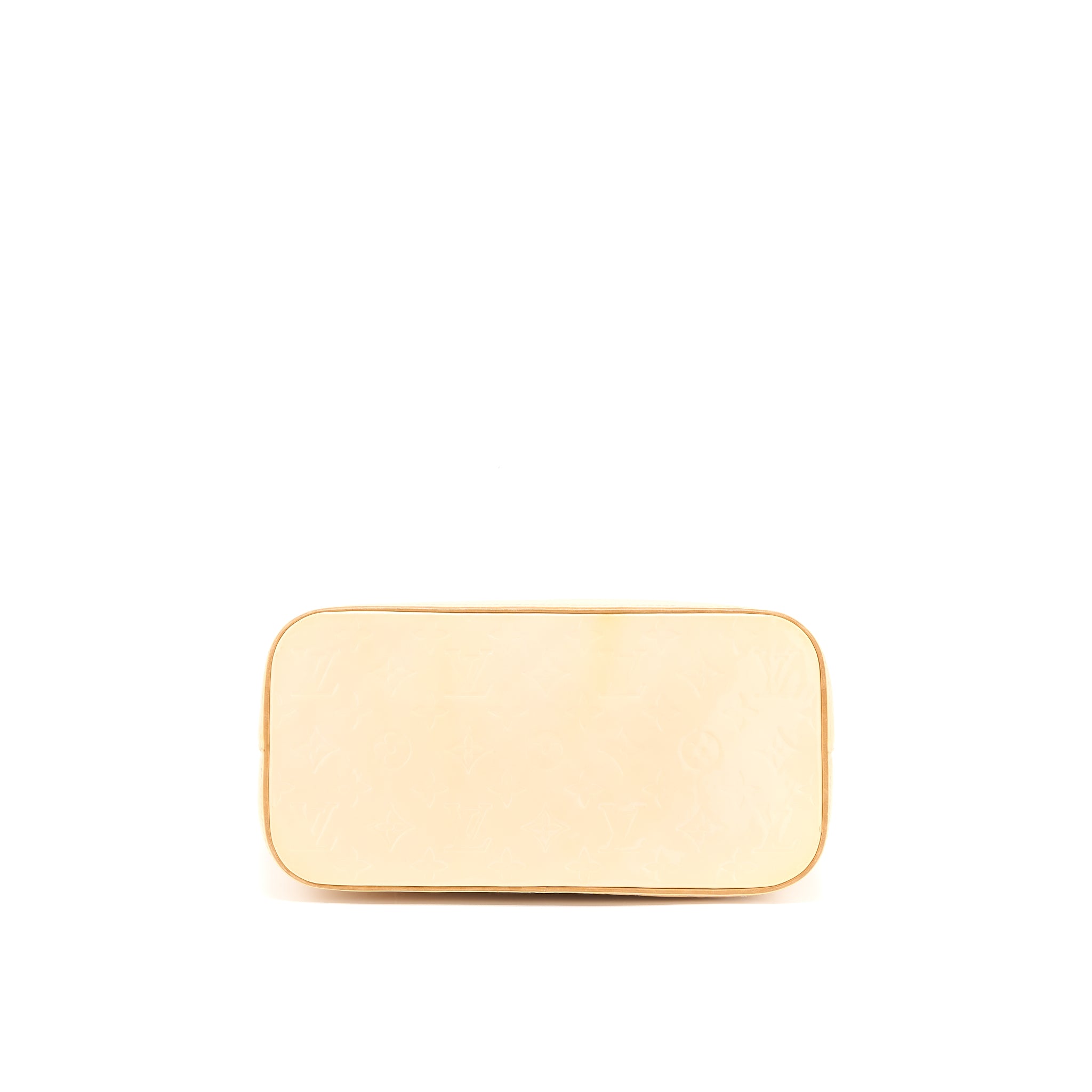 Louis Vuitton Vintage Huston Tote Vernis Beige GHW - Image 5