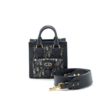 CHRISTIAN DIOR Mini Oblique Tote Bag