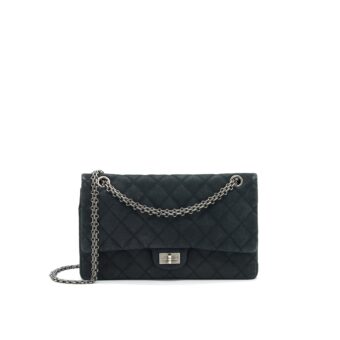 CHANEL 2.55 226 REISSUE BAG IN CAVIAR BLACK SHW