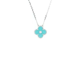 Van Cleef & Arpels 2022 Holiday Christmas Limited Alhambra Pendant